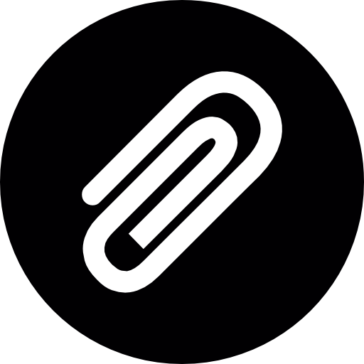 512x512 Paper Clip Round Icons Free Download