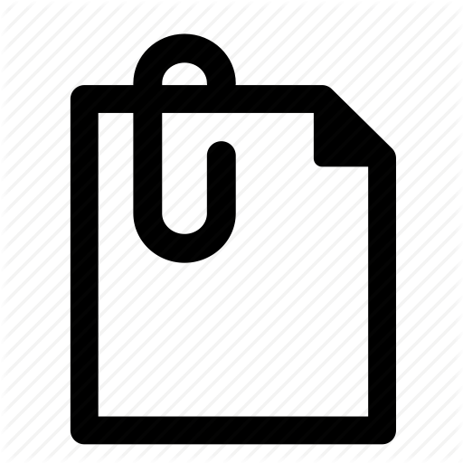 512x512 Attach, Attachment, Clip, Document, File, Paper Clip, Paperclip Icon