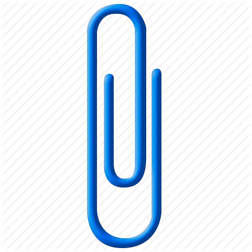 512x512 Attach, Attachment, Clip, Email, Send Icon