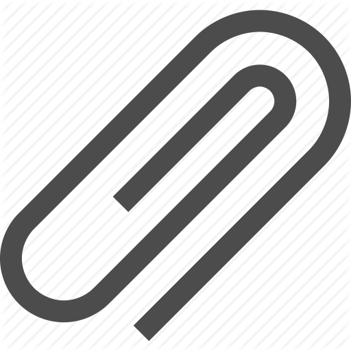 512x512 Attach, Attachment, Clip, Paper Clip, Paperclip, Trigonal Clip Icon
