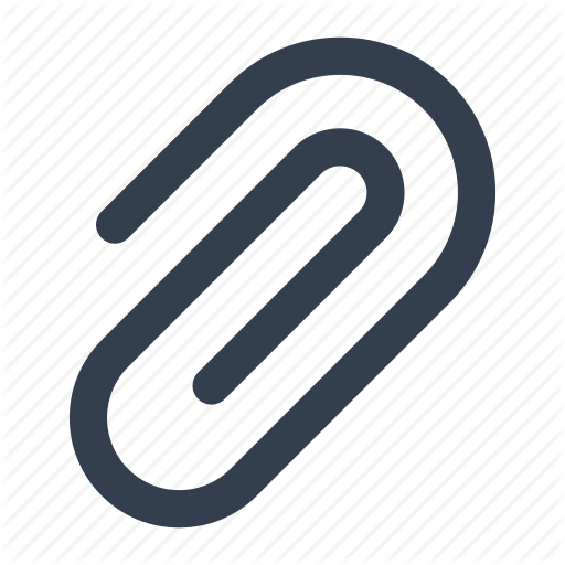 512x512 Attach, Clip Icon