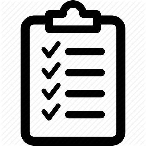 512x512 Agreement, Check, Checklist, Clipboard, Form, List, Report Icon