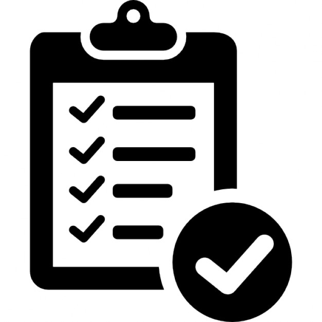 626x626 Clipboard Checklist Icon