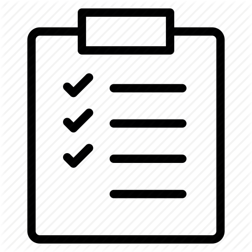 512x512 Check, Checklist, Clipboard, List, Report Icon