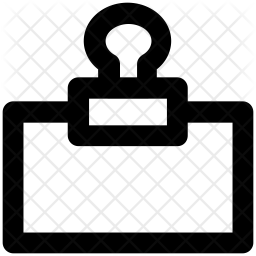 256x256 Clipboard Icon Of Line Style