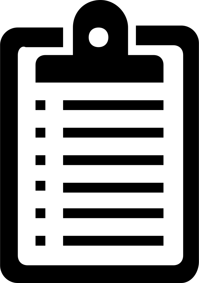 688x980 Clipboard Png Icon Free Download