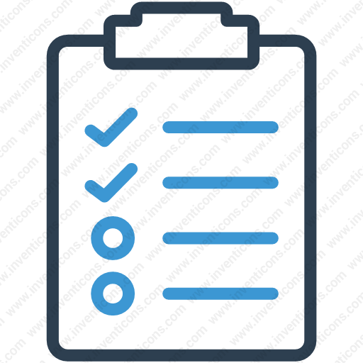 512x512 Download Paper,document,pagechecklist,clipboard Icon Inventicons