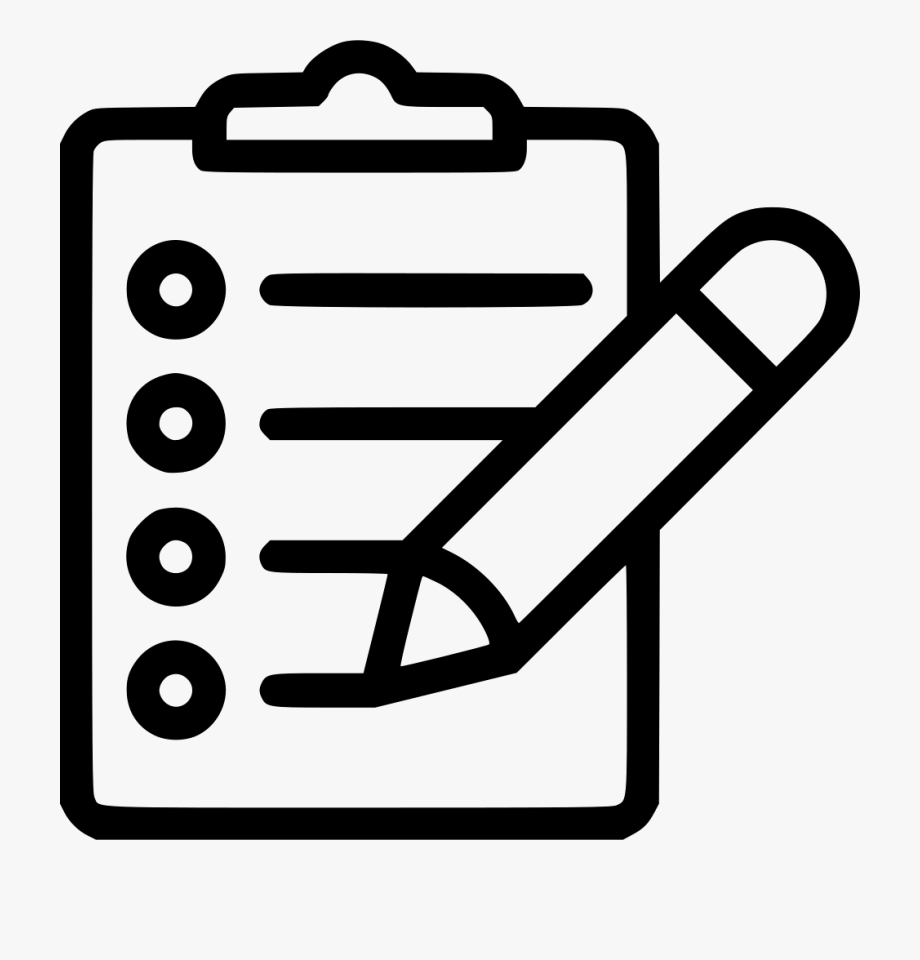 920x960 Clipboard Pencil Png Icon Free Download