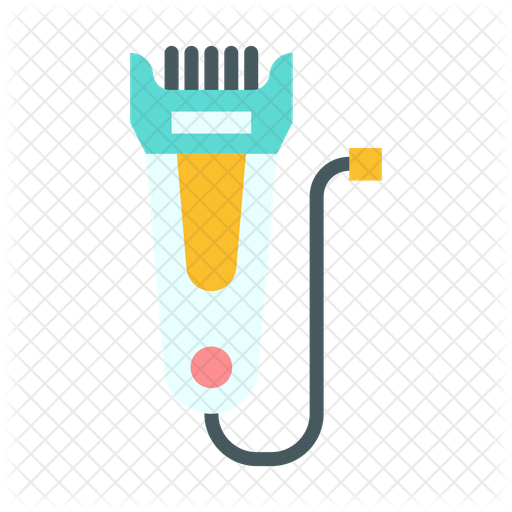 512x512 Hair Clipper Icon Of Flat Style