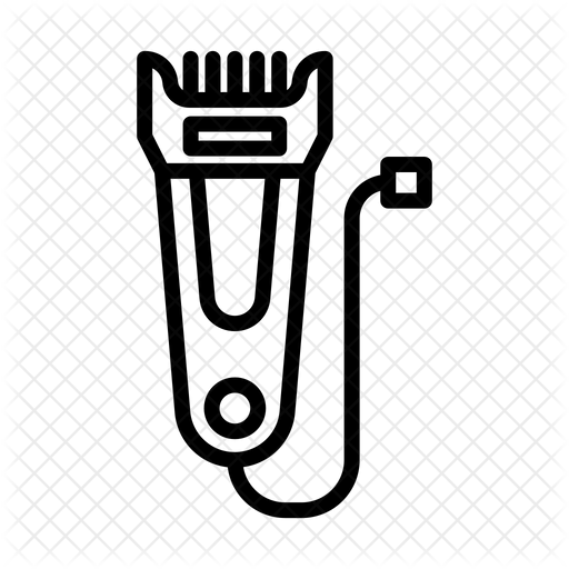 512x512 Hair Clipper Icon Of Line Style