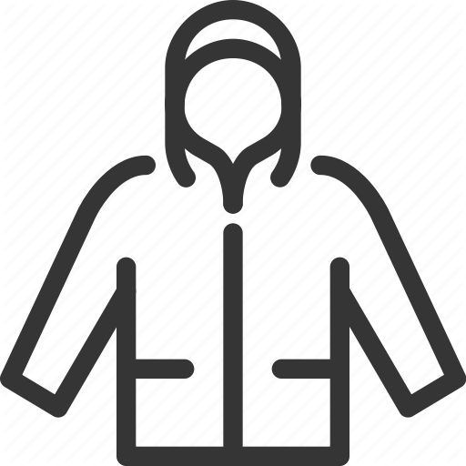 512x512 Cloak, Coat, Jacket, Raincoat, Winter Icon
