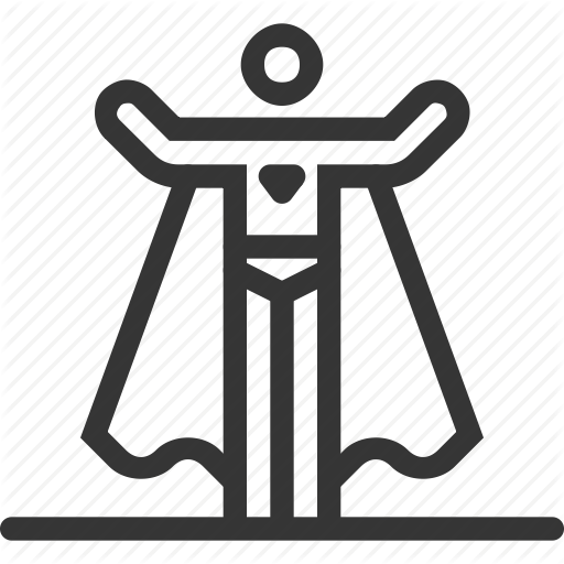 512x512 Cloak, Competition, Fly, Person, Stick Figure, Super Human Icon