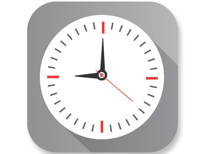 Clock App Icon at Vectorified.com | Collection of Clock App Icon free ...