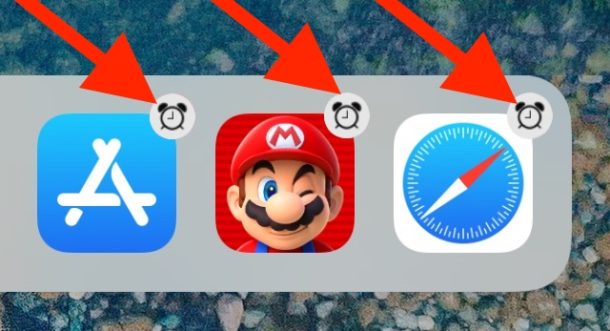 610x331 What Alarm Clock Badges On Ipad Dock Apps Mean, And How To Get Rid