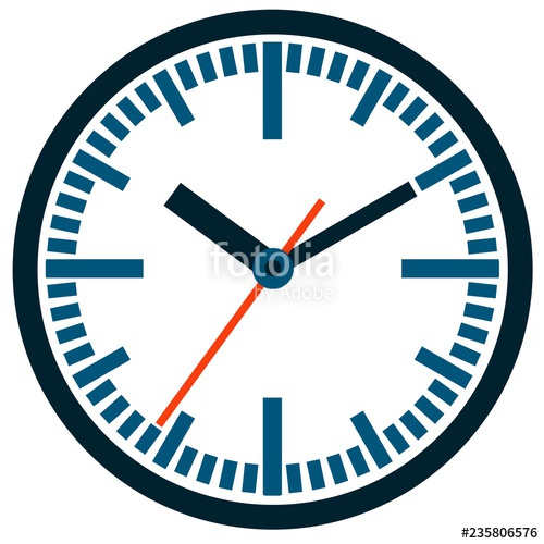 500x500 Clock Flat Icon World Time Concept Stock Image And Royalty Free