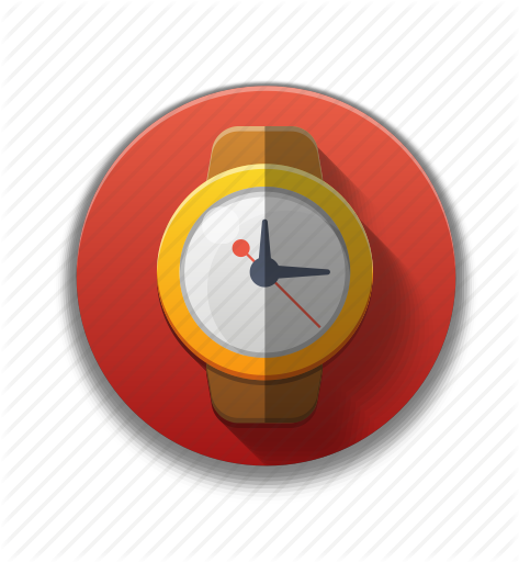 473x512 Colorful, Flat Icon, Time, Timer, Watch, Wrist Watch Icon