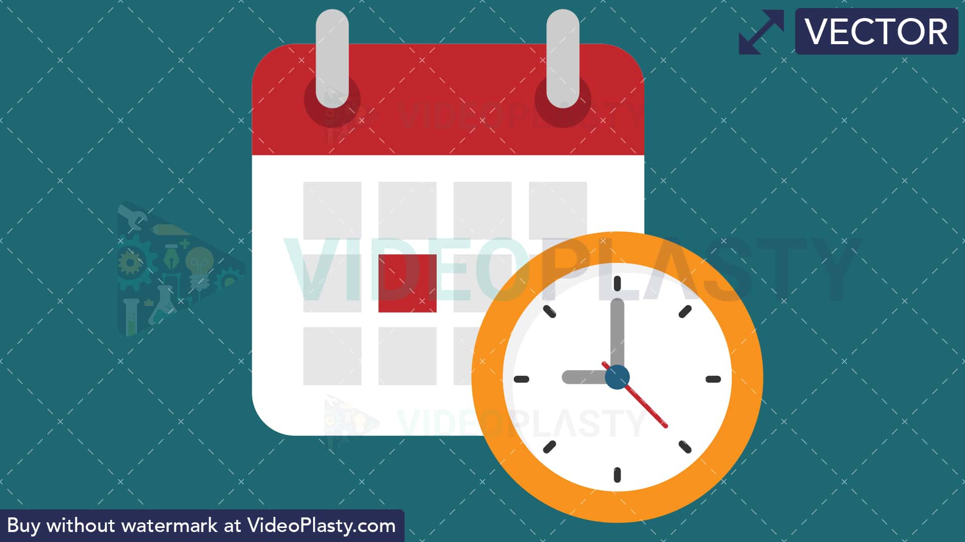 1920x1080 Schedule Flat Icon