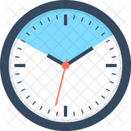 256x256 Clock Icon Of Flat Style