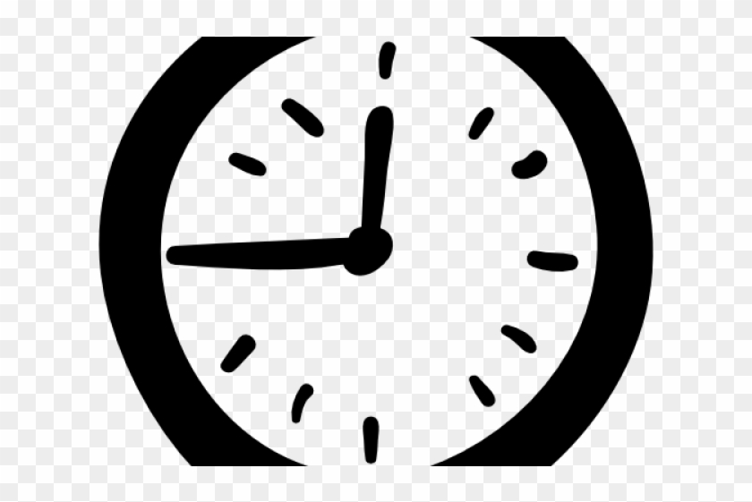 840x561 Drawn Clock Icon Png