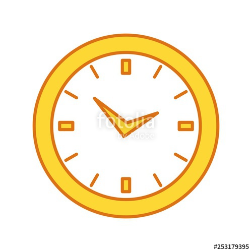 500x500 Vector Clock Icon Stock Image And Royalty Free Vector
