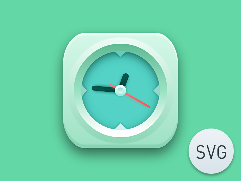 800x600 Clock Icon
