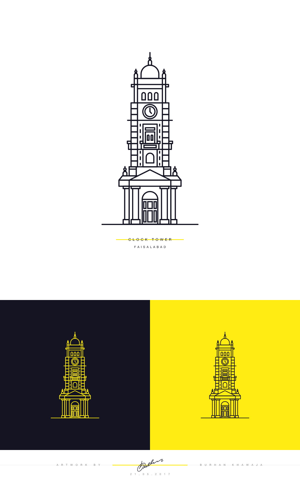 1200x1920 Clock Tower Faisalabad Illustration Lg My Thing Clock, Icon