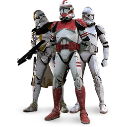 256x256 Clone Troopers Icon Download Star Wars Characters Icons Iconspedia