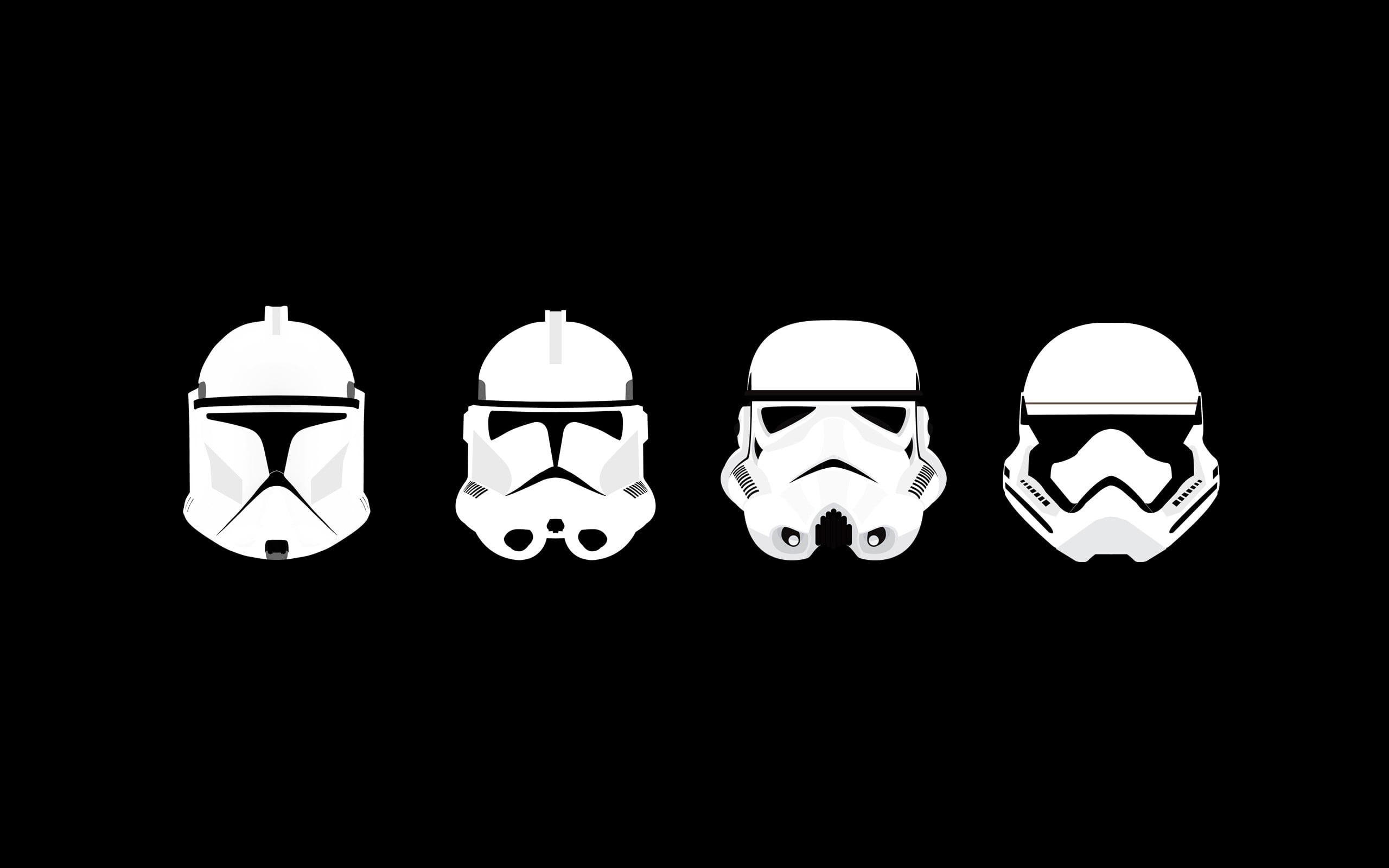 2560x1600 Four Star Wars Character Icons Hd Wallpaper Wallpaper Flare