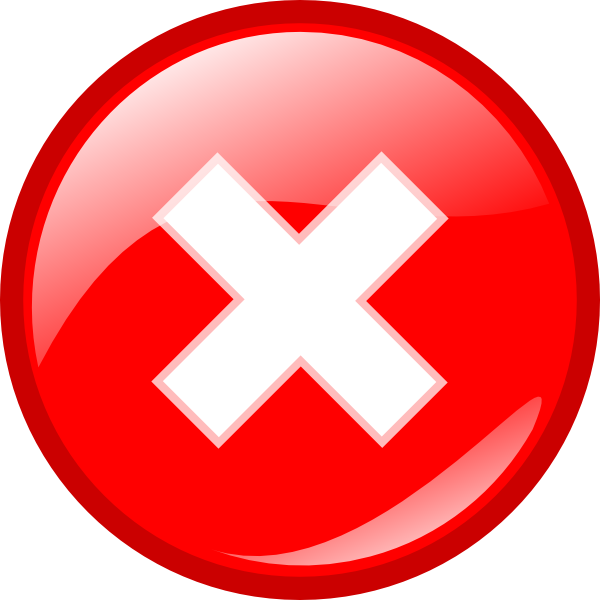 600x600 Error Icon Clip Art Free Images