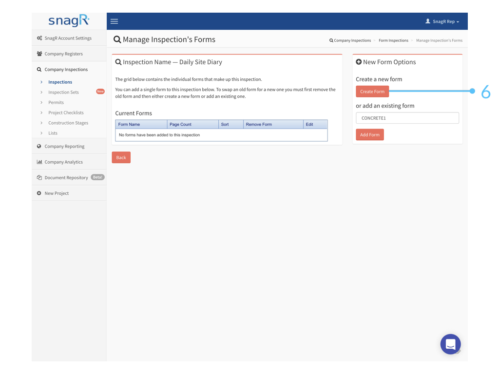 1024x768 Snagr Ltd How Do I Create An Inspection Form Template And Build