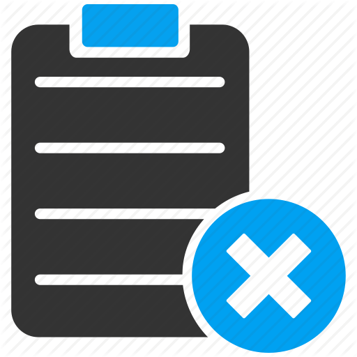 512x512 Cancel, Close, Delete, Document, Form, Report, Sheet Icon