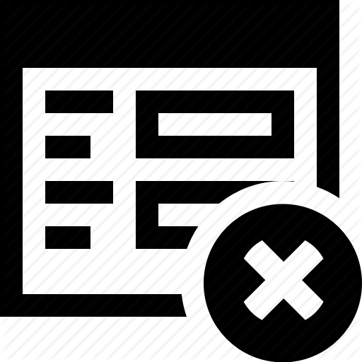 512x512 Cancel, Close, Dialog, Error, Field, Form, Invalid Icon