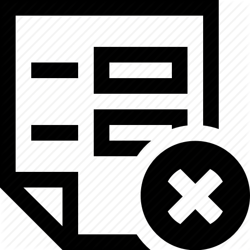 512x512 Cancel, Close, Error, Field, Invalid, Page, Remove Icon