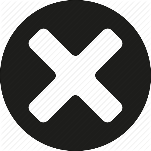 512x512 Circle, Close Icon