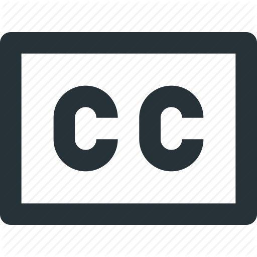 512x512 Captions, Cc, Closed, Text, Video Icon