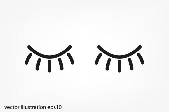 580x385 Closed Eyes Icon