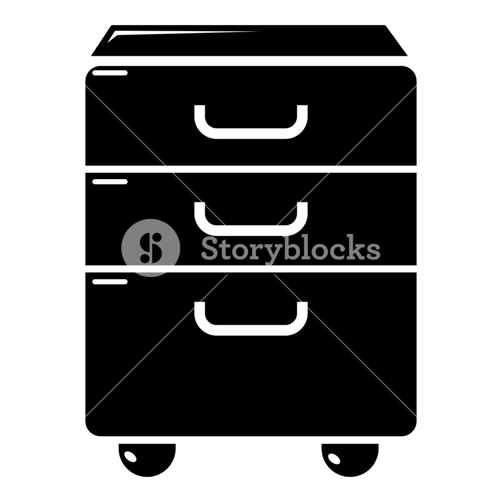 1000x1000 Office Closet Icon Simple Illustration Of Office Closet Vector