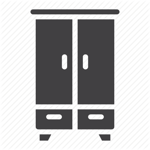 512x512 Closet, Furniture, Home, Interior, Room, Wardrobe Icon