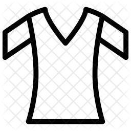 256x256 Cloth Icon Of Line Style