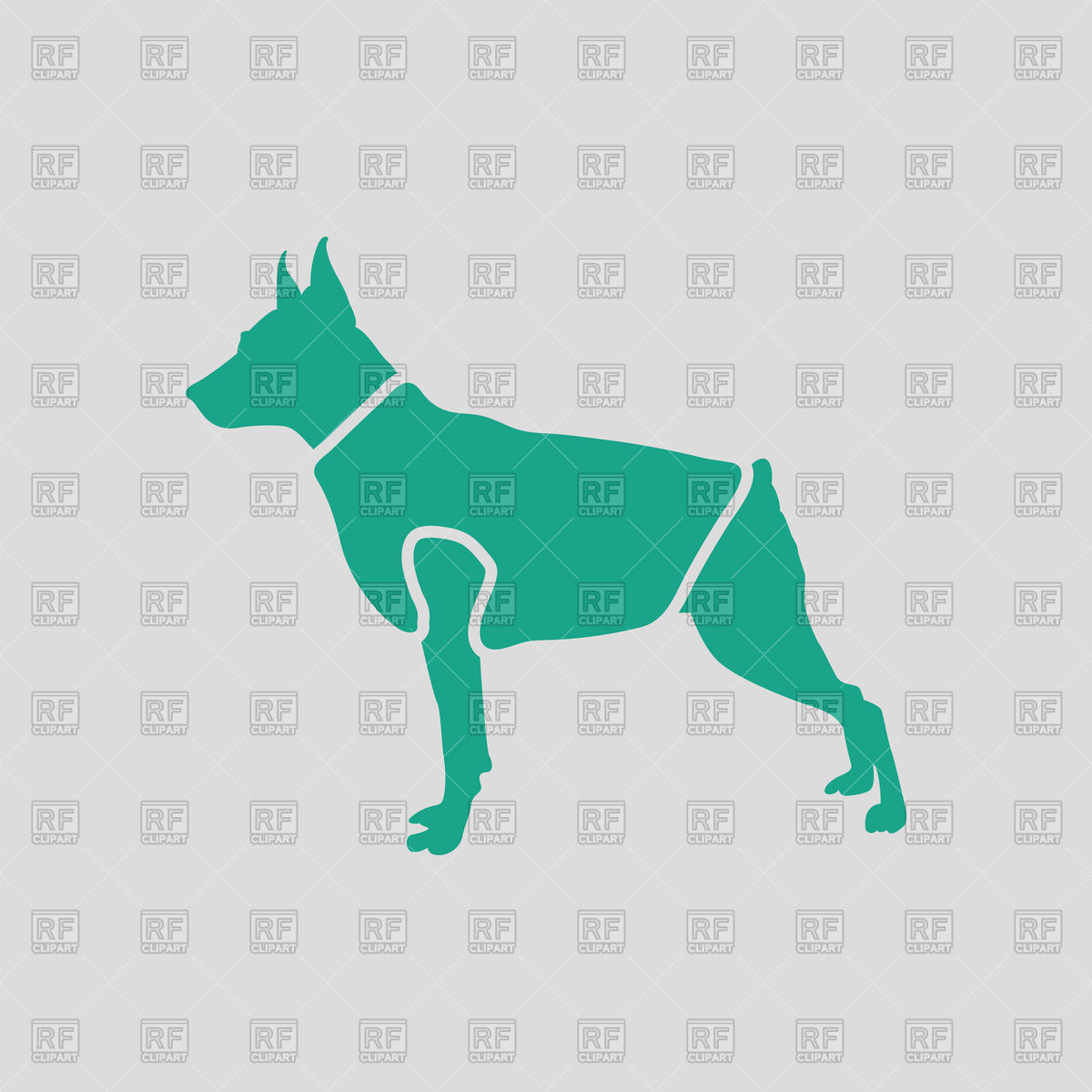 1200x1200 Dog Cloth Icon Vector Image Of Plants And Animals Angelp