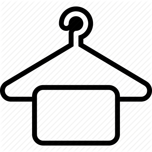 512x512 Cloth, Cloth Hanger, Hanger, Hanger Cloth Icon