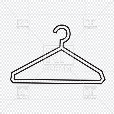 Clothes Hanger Icon at Vectorified.com | Collection of Clothes Hanger ...