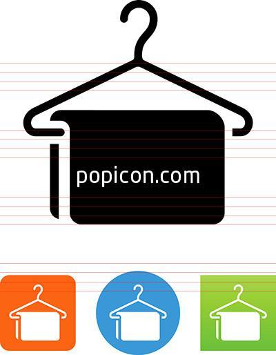 400x514 Clothing On A Hanger Icon