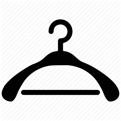 512x512 Cloth Hanger, Fashion, Hanger, Laundry, Wardrobe Hanger Icon