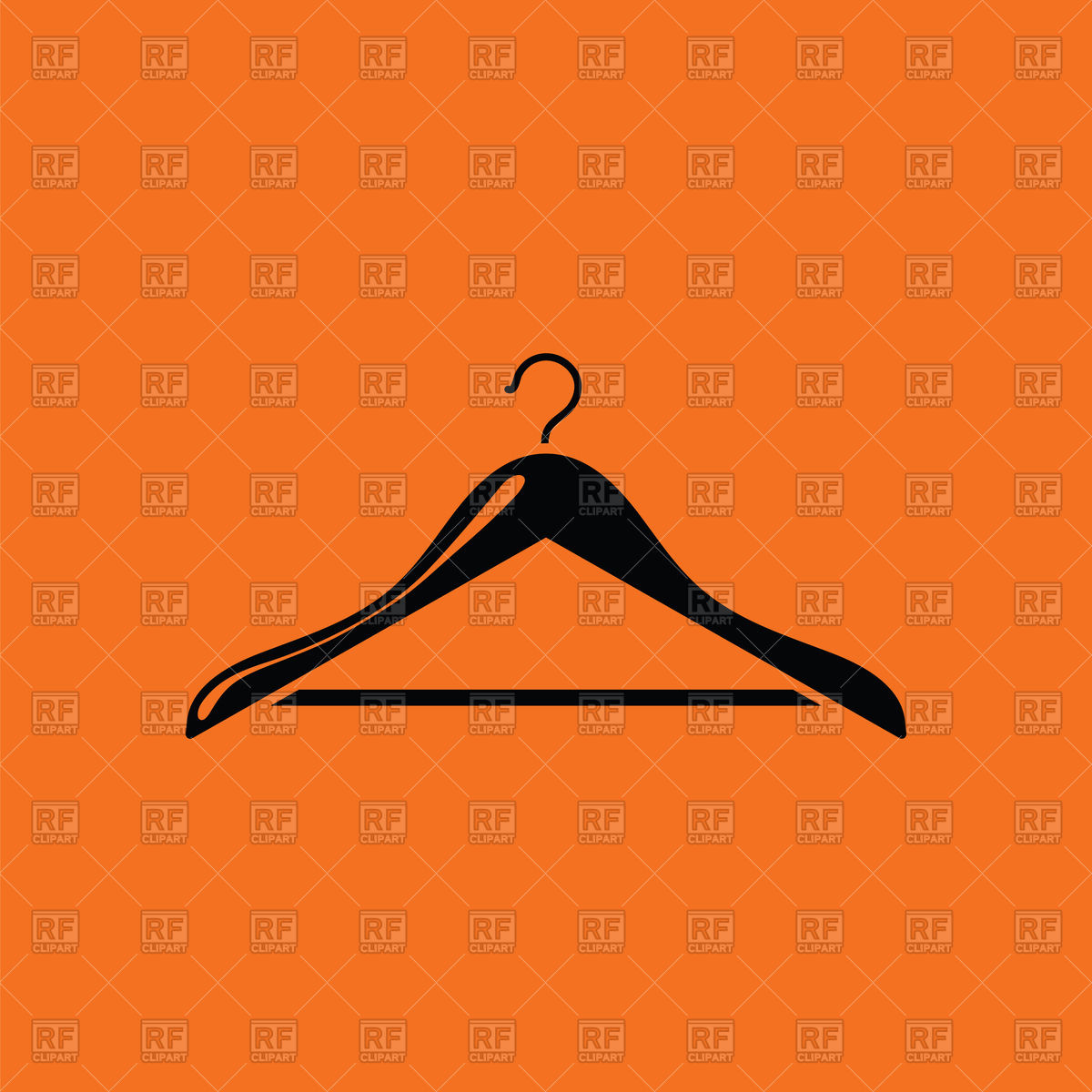 1200x1200 Cloth Hanger Icon Vector Image Of Signs, Symbols, Maps Angelp
