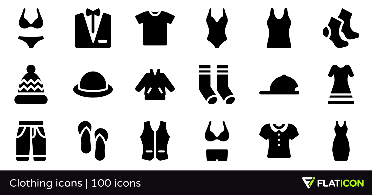 1200x630 Clothing Icons Free Icons