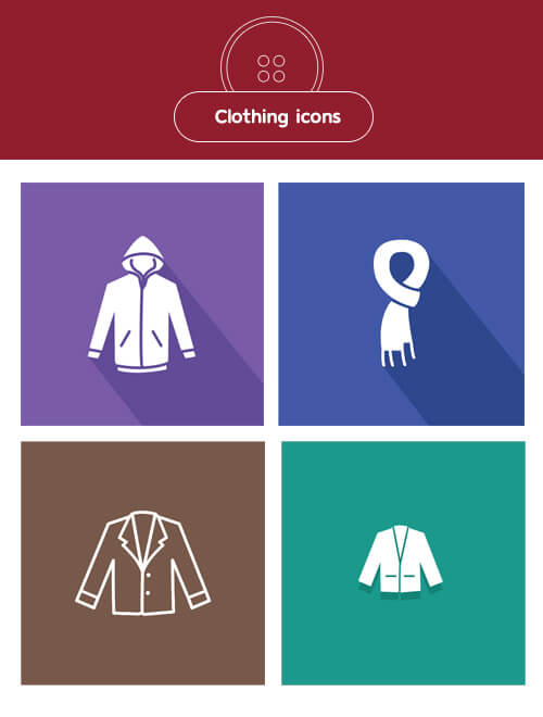 500x660 Freebie Clothing Icons