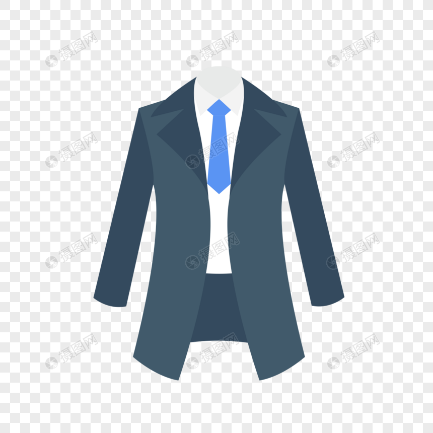 860x860 Men's Dress Icon Free Vector Illustration Material Png