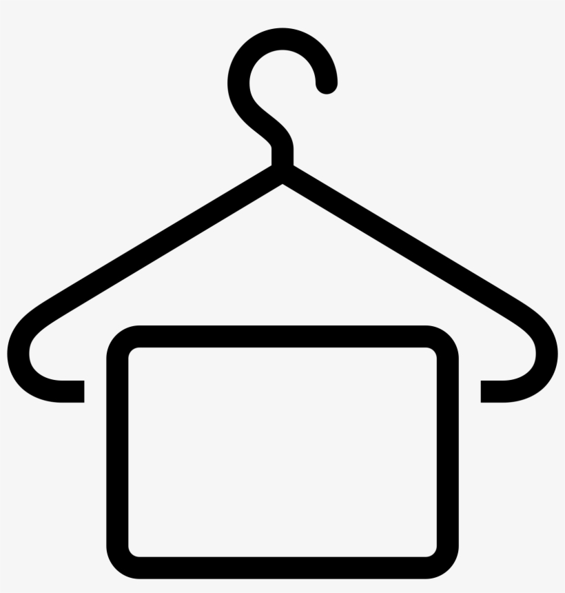 820x860 This Logo Is Of A Clothes Hanger, The Hooked Part Facing