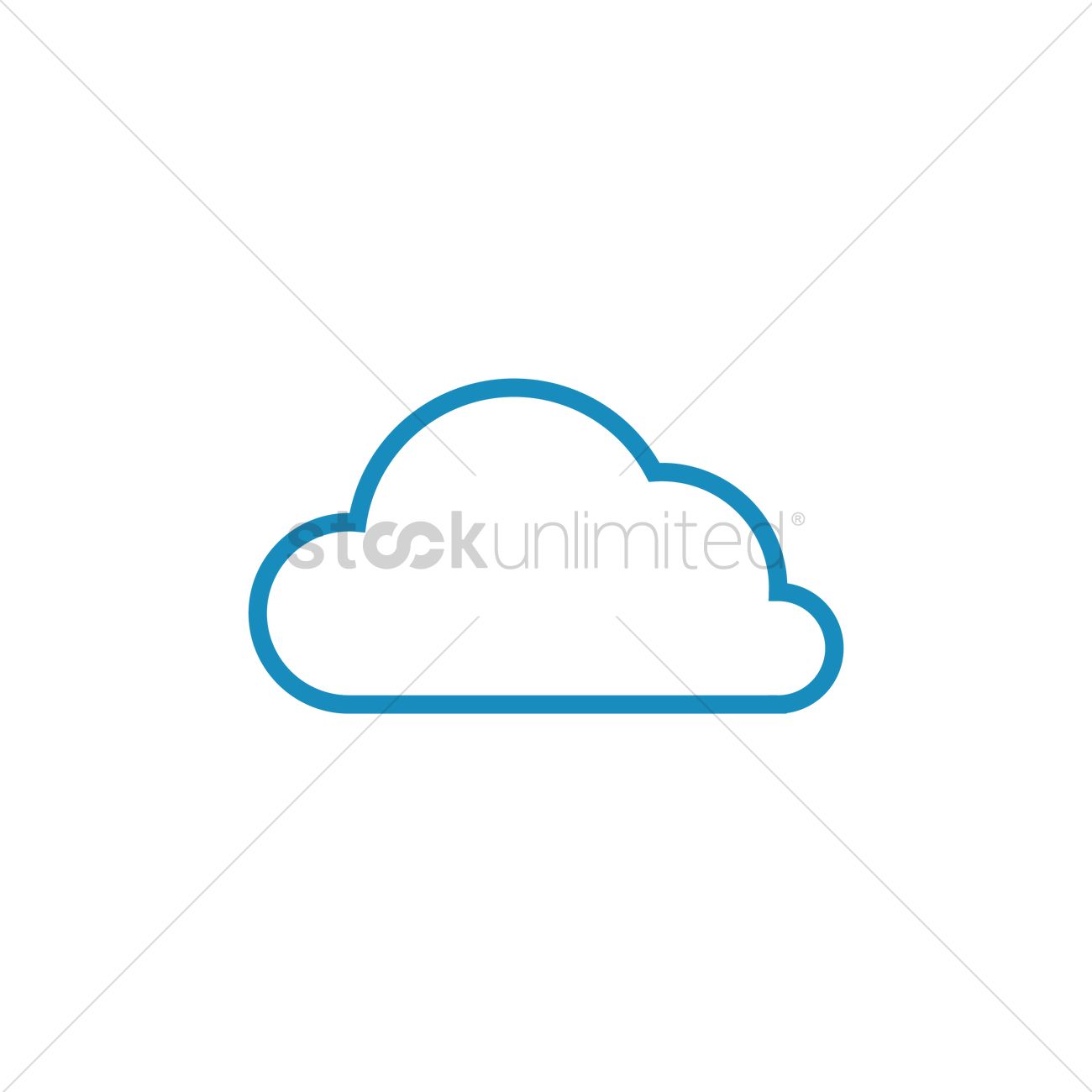 Cloud Computing Icon Vector Image 1300x1300 Cloud Computing Icon Vector Image
